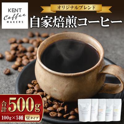 ふるさと納税 いちき串木野市 コーヒー 5種 詰め合わせ 豆 ブレンドコーヒー 2種+季節のコーヒー 3種 のセット 自家焙煎