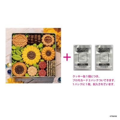 ふるさと納税 京都市 [ふるさと納税限定]となりの開花堂 夏のひまわりクッキー缶|京都 クッキー缶 人気 京都 村上隆