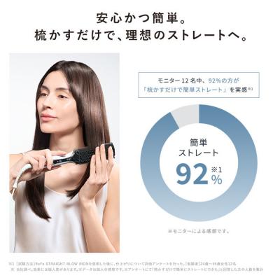 ふるさと納税 名古屋市 【ホワイト】リファストレートブローアイロン |  | 01