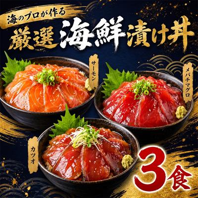 ふるさと納税 室戸市 漬け丼 80g×3パック 計240g