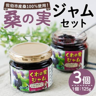 ふるさと納税 佐伯市 桑の実ジャム(3個)