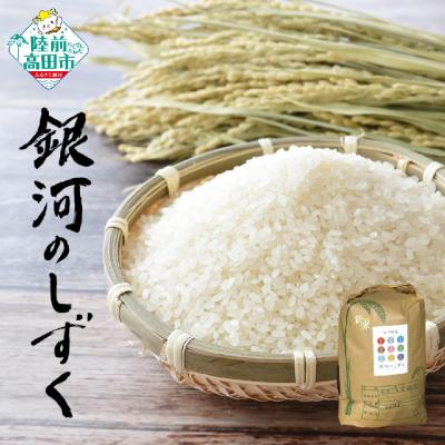 ふるさと納税 陸前高田市 先行受付 令和8年産 銀河のしずく 白米 5kg 米 精米 おにぎり お弁当 ふっくら もっちり