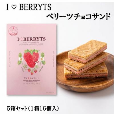 ふるさと納税 国東市 アイラブベリーツ!ベリーツチョコサンド 5箱_2783R