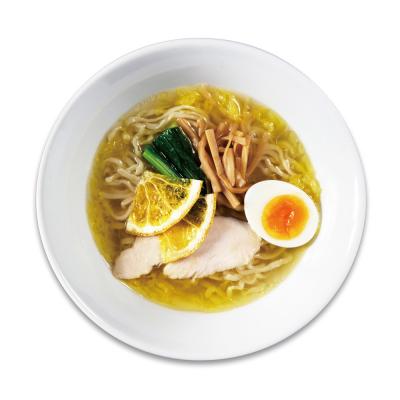 ふるさと納税 宗像市 甘夏×むなかた鶏が全開の『甘夏香る塩ラーメン』3食セット[鷹羽屋]