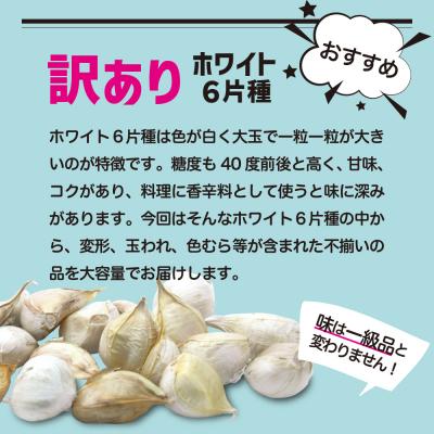 ふるさと納税 五所川原市 【訳あり】青森県産 にんにく 2kg (1kg×2) |  | 01