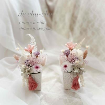 ふるさと納税 赤磐市 プリザーブドフラワーの仏花 「想花(おもいばな)」 2個セット フラワー [NO5765-1563]