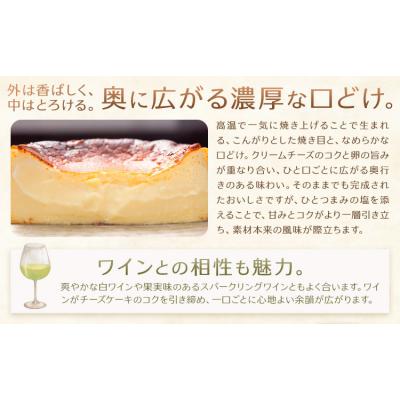 ふるさと納税 日高町 GOZO バスクチーズケーキ 15cm 熨斗あり[7-14日以内に出荷予定(土日祝除く)]