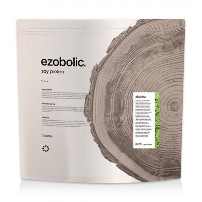 ふるさと納税 下関市 [抹茶風味] ソイプロテイン 3kg EZOBOLIC LG301-soyB
