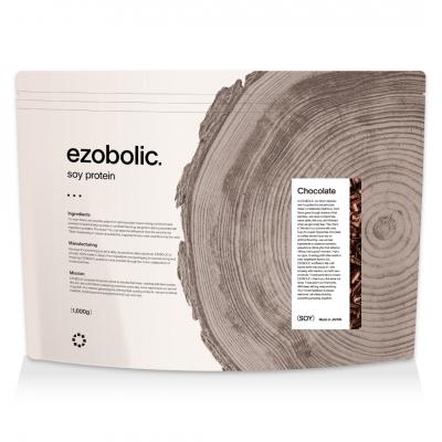 ふるさと納税 下関市 [チョコレート風味] ソイプロテイン 1kg EZOBOLIC プロテイン LG101-soyA