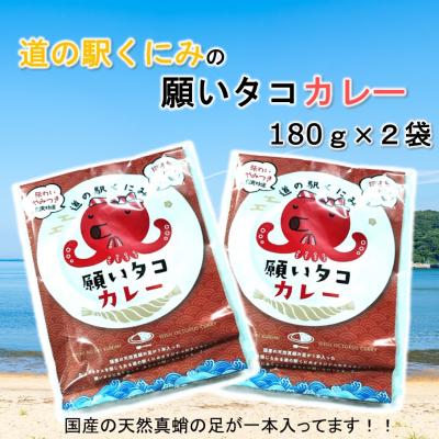 ふるさと納税 国東市 道の駅くにみの願いタコカレー2袋_2802R-1