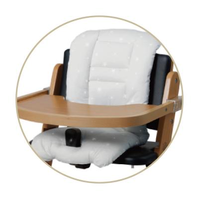 ふるさと納税 川崎市 [保育士が監修] ベビーチェアクッション R グレー [kw0286-0045-03]