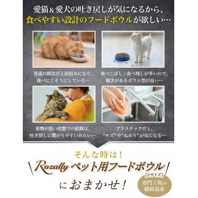 ふるさと納税 川崎市 【獣医師が監修】猫 犬 食器 吐き戻し防止 フードボウル大 ホワイト　【kw0286-0054-1】 |  | 01