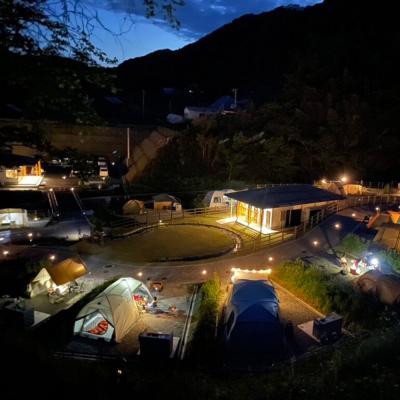 ふるさと納税 淡路市 興隆寺ヴィレッジCAMPINGFIELDキャンプ場まるごと貸し切りチケット