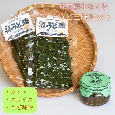 ふるさと納税 西和賀町 味工房かたくり うど三昧セット