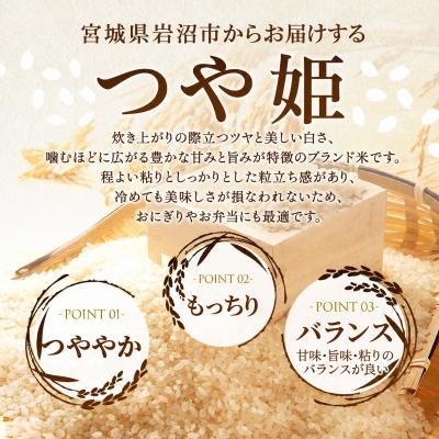 ふるさと納税 岩沼市 【令和8年産 】 定期便 12ヶ月 つや姫 5kg 宮城県産 宮城米 |  | 02