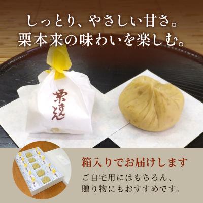ふるさと納税 七宗町 【12月発送】 秋冬限定 地元産の栗 栗きんとん 15個入り 老舗和菓子 松栄堂 |  | 01