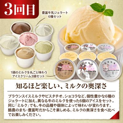 ふるさと納税 豊富町 【4か月定期便】とよとみ牛乳を味わい尽くす定期便 |北海道豊富町 アイス バター プリン カタラーナ |  | 03