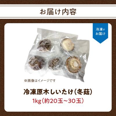 ふるさと納税 大分市 冷凍 原木しいたけ(冬〓)1kg_F07040 |  | 03