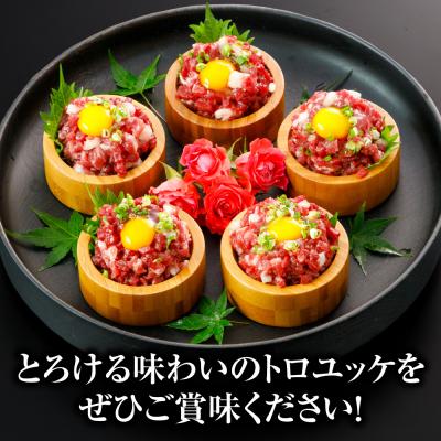 ふるさと納税 八代市 馬肉 トロユッケ 700g (50g×14パック)_306-6834 |  | 03