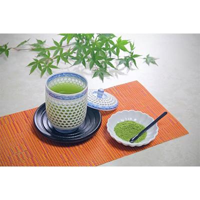 ふるさと納税 島田市 【毎月定期便】有機粉末緑茶50g×9袋 全12回の画像