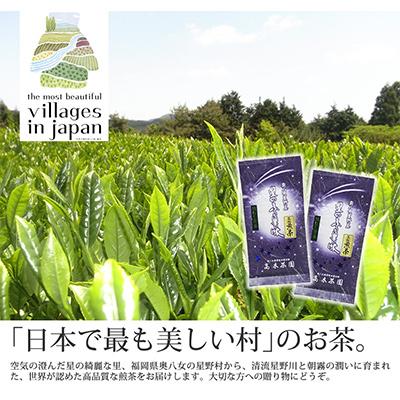 ふるさと納税 大川市 [毎月定期便]奥八女星野村 深蒸し高級煎茶(深蒸し茶)100g×2袋(大川市)全6回