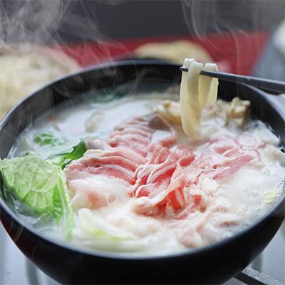 ふるさと納税 三木町 [毎月定期便]オリーブ豚 まろやか 豆乳鍋 合計 4人前 (2人前×2) 全3回