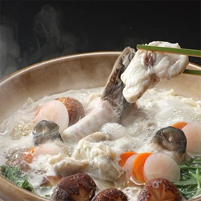 ふるさと納税 中間市 【毎月定期便】とらふぐフルコース『刺身菊盛・ちり鍋】』豪華2人前(中間市)全6回_2