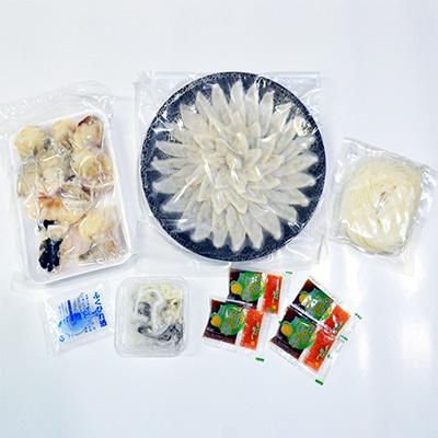 ふるさと納税 中間市 【毎月定期便】とらふぐフルコース『刺身菊盛・ちり鍋】』豪華2人前(中間市)全6回_3