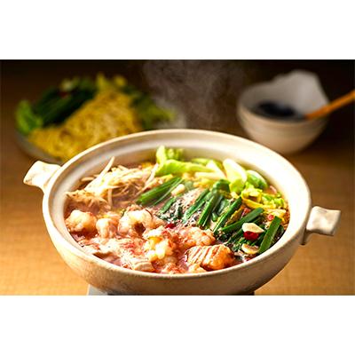 ふるさと納税 粕屋町 【毎月定期便】訳あり!博多明太もつ鍋セット　10人前　2400g(粕屋町)全3回_1