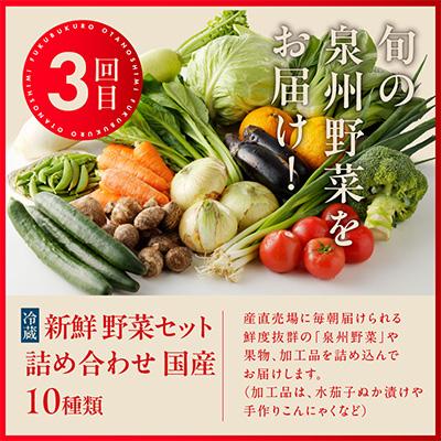 ふるさと納税 泉佐野市 【毎月定期便】泉佐野 お楽しみ福袋(牛肉 ステーキ 海鮮 サーモン 野菜)全3回 |  | 03