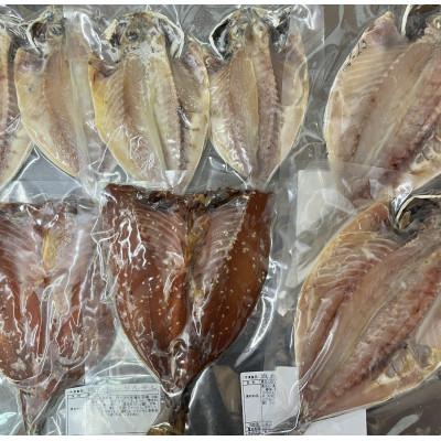 ふるさと納税 松浦市 【毎月定期便】 真あじみりん干し・干物詰合せ 全12回_2