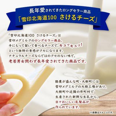 ふるさと納税 大樹町 【2ヵ月毎定期便】雪印北海道「さけるチーズプレーン」1箱12袋入り全5回_1