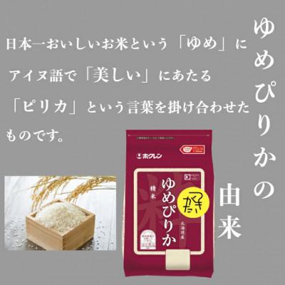 ふるさと納税 月形町 【発送月固定定期便】10月より順次発送　特Aランク　北海道月形町ゆめぴりか(精米)10kg 全6回 |  | 02
