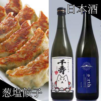 ふるさと納税 磐田市 千寿の酒 × 磐田餃子 ごちそう晩酌セット[複数個口で配送]