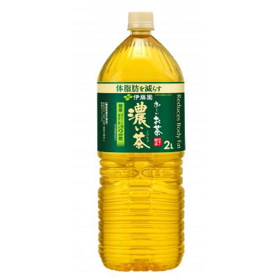 ふるさと納税 牧之原市 [機能性表示食品]伊藤園 お〜いお茶濃い茶 PET 2L×12本(2ケース)[複数個口で配送]