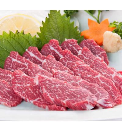 ふるさと納税 錦町 [毎月定期便][熊本 と畜]馬刺し 貝の身(カイノミ)約300g(錦町)全3回