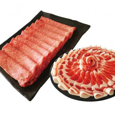 ふるさと納税 さつま町 【毎月定期便】さつま福永牛　すきやき肉(肩ロース)320g & 黒豚(ローススライス)500g全3回 |  | 01