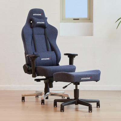 ふるさと納税 井原市 AKRacing Premium Denim+Footrest Denim[複数個口で配送]