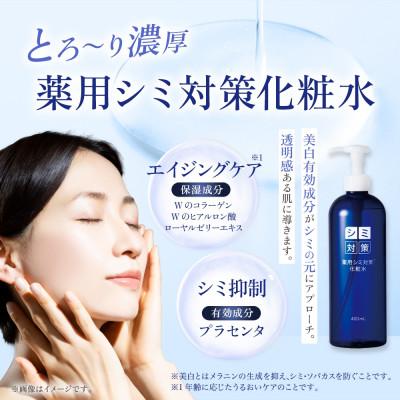 ふるさと納税 香取市 【2ヵ月毎定期便】薬用シミ対策化粧水 400ml ウィルミナ全6回_1