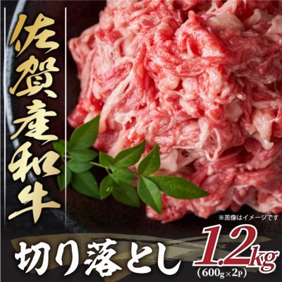 ふるさと納税 鳥栖市 [毎月定期便]訳あり!佐賀産和牛切り落とし 1.2kg(600g×2p)(鳥栖市)全3回