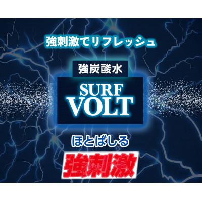 ふるさと納税 山梨市 【毎月定期便】【関東のみお届け】強炭酸水レモン500ml24本 計12 L サーフVOLT 全12回の画像
