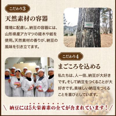 ふるさと納税 亀岡市 【毎月定期便】京・丹波納豆 国産有機納豆 全6種類(納豆40g×20個 納豆88g×1)全6回の画像