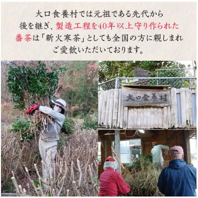 ふるさと納税 伊佐市 【2ヵ月毎定期便】食養番茶《薪火寒茶》(計360g・120g×3袋)全3回の画像