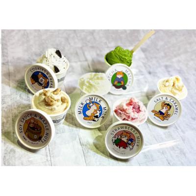 ふるさと納税 袋井市 [発送月固定定期便]Migelaの人気ジェラート6個食べ比べセット(1)全6回