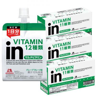 ふるさと納税 三島市 [毎月定期便]inゼリー マルチビタミン 18個入り(4か月連続お届け)2-C-4全4回