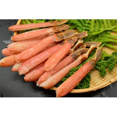 ふるさと納税 網走市 [毎月定期便]オホーツク産直市場かにやで人気のお刺身OK生冷ズワイ蟹ポーション全3回
