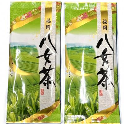 ふるさと納税 大川市 [毎月定期便]八女茶 煎茶セット 100g×2袋(大川市)全3回