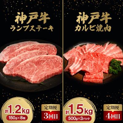 ふるさと納税 養父市 【毎月定期便】神戸牛6ヶ月頒布会全6回_2
