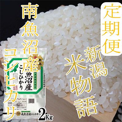 ふるさと納税 南魚沼市 【発送月固定定期便】【米物語※2Kg】南魚沼産コシヒカリ全9回_3