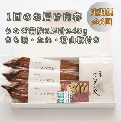 ふるさと納税 高島市 【毎月定期便】近江今津 西友のうなぎ炭火焼蒲焼